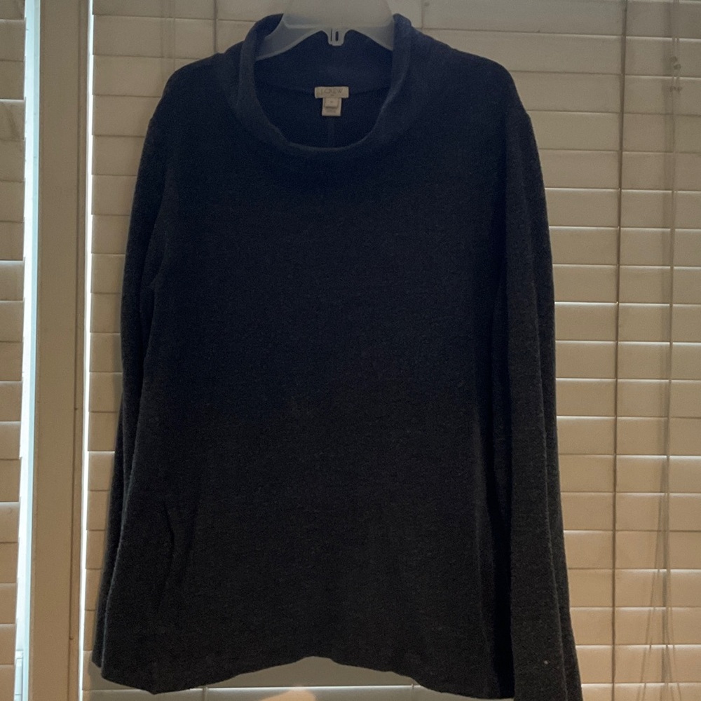 J. Crew Charcoal Knit Sweater